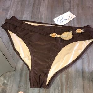 NWT Ritchie Swimwear Bikini Bottom with Belt